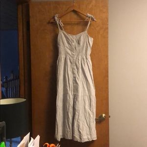 Tie strap dress